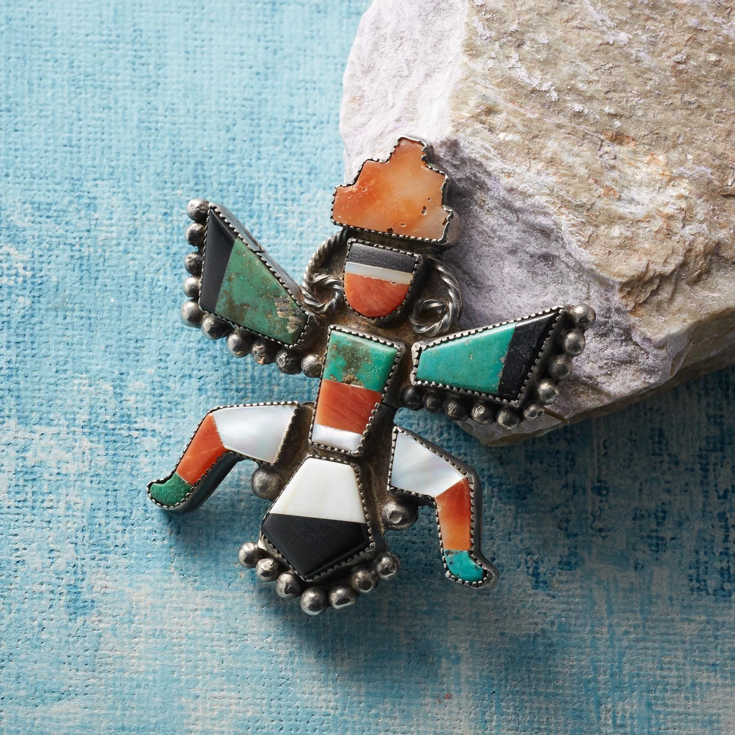 1930s Dancing Knifewing Pin 2 1930s Dancing Knifewing Pin - Image 2