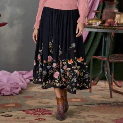 Romantic Roses Skirt -Alden Belted Shop 0a0e32bd d38d 4096 9d8e 56d8cf6e16f0