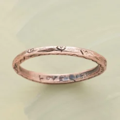 14kt Rose Gold Vitality Ring