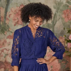 Garbo Lace Top, Petite