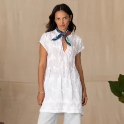 Regina Cap Sleeve Tunic