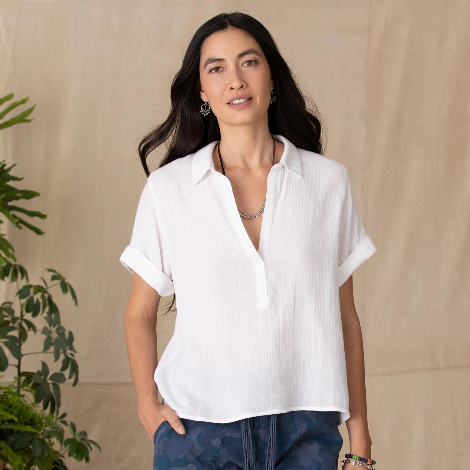Christine Camp Shirt, Petite 1 Christine Camp Shirt, Petite