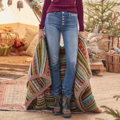 Gigi High Rise Straight Leg Jeans