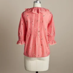 Floral Beatrice Ruffle Top -Alden Belted Shop 3870bcd2 2e6c 42ed 8d71 7bd1f24e42a6