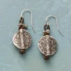 Lotus Imprint Earrings