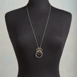 Fine Circles Necklace -Alden Belted Shop 40ff814a 7c26 4b52 ae41 27c0de678a92