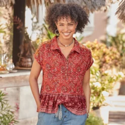 Lorena Mixed Top -Alden Belted Shop 4dcd2b90 0a92 41af a269 46ac9e0d1c63