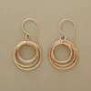 Circle Of Three Earrings