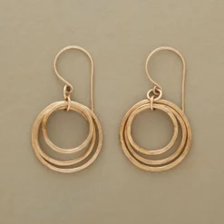 Circle Of Three Earrings