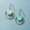 Brass Patina Earrings