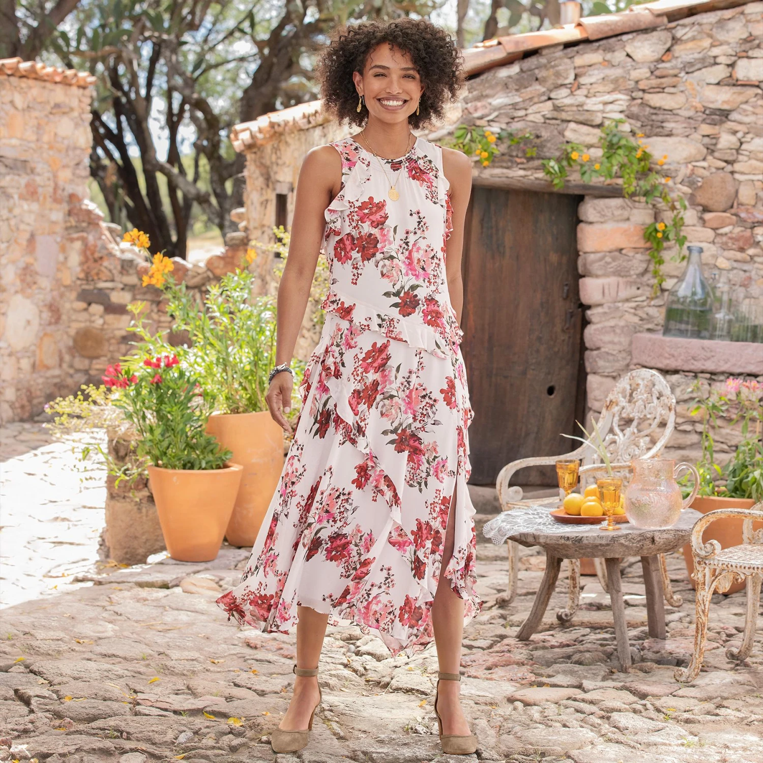 Blushing Gardens Dress - Petites 1 Blushing Gardens Dress - Petites