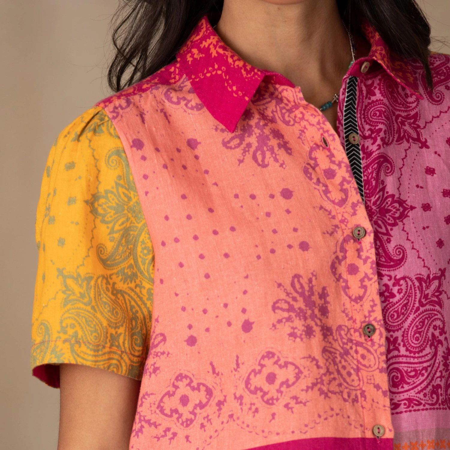 Mixed Tales Shirt, Petite 2 Mixed Tales Shirt, Petite - Image 2