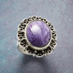 Charmed By Charoite Ring