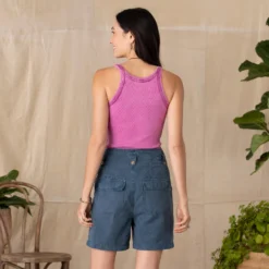 Mareesha Linen Shorts - Petites -Alden Belted Shop 824edf35 00fa 420e 8ce2 c78f6760a832