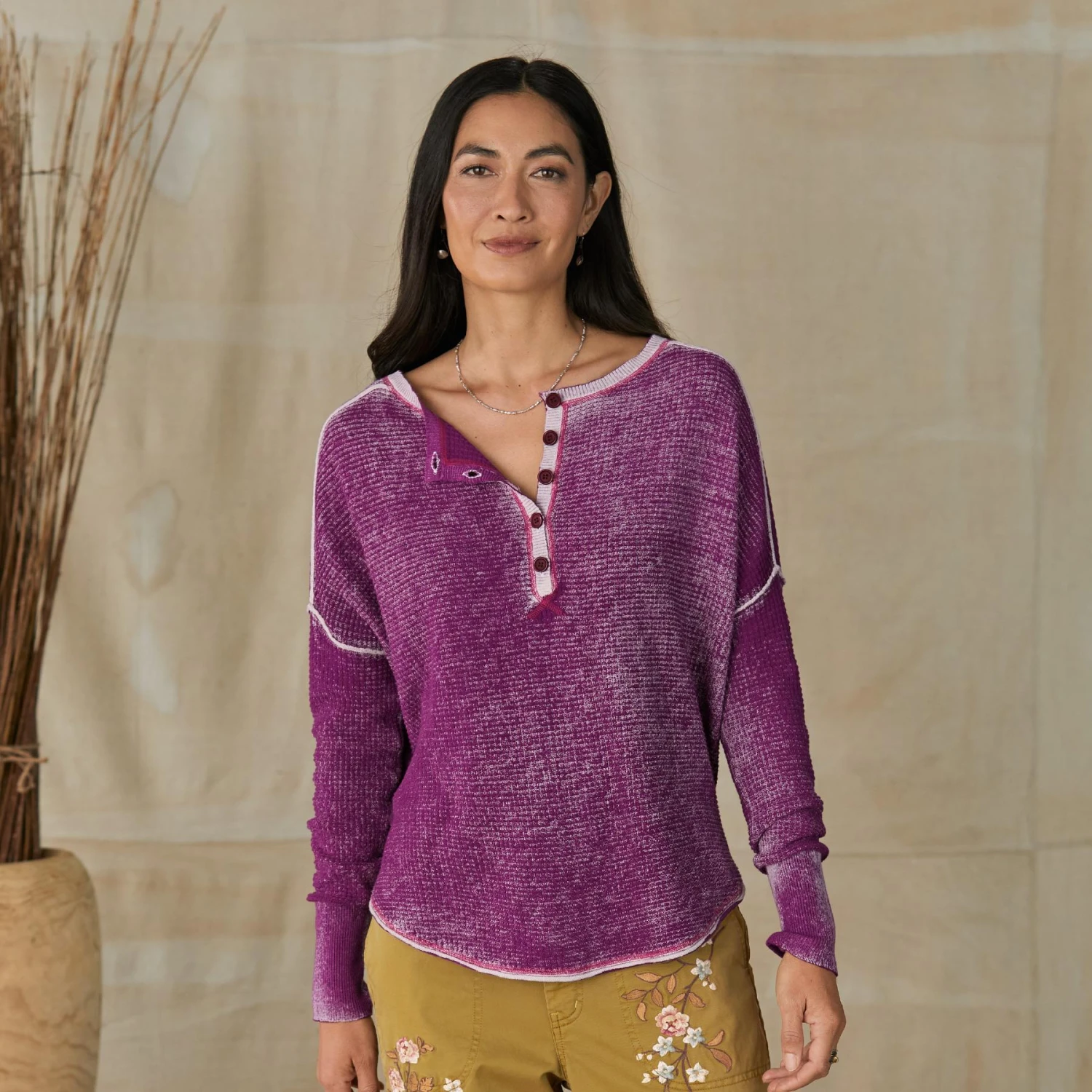 Gentry Henley Sweater 3 Gentry Henley Sweater - Image 3