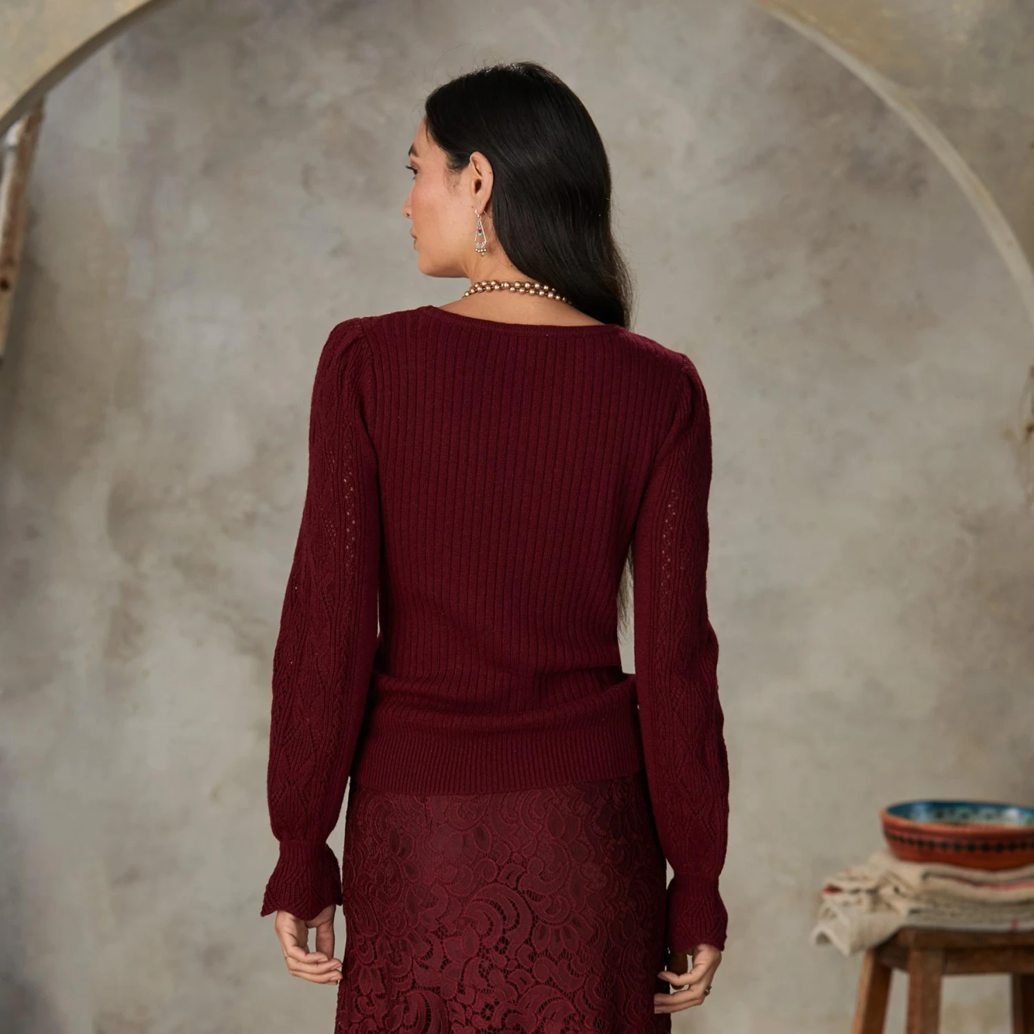 Faustine Sweater, Petite 4 Faustine Sweater, Petite - Image 4