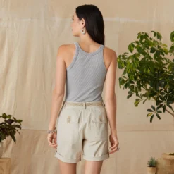 Odyssey Floral Shorts - Petites -Alden Belted Shop 9f71f5c6 35a8 4975 9164 1d73af45bbf0