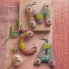 Fleur De Felt Initial Clip