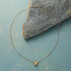 Diamond Papillon Necklace -Alden Belted Shop a690ebc6 ef73 4b5a 9f35 d857024ec5f3