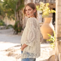 Mavis Lace Kimono