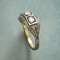 Polki Trio Diamond Ring