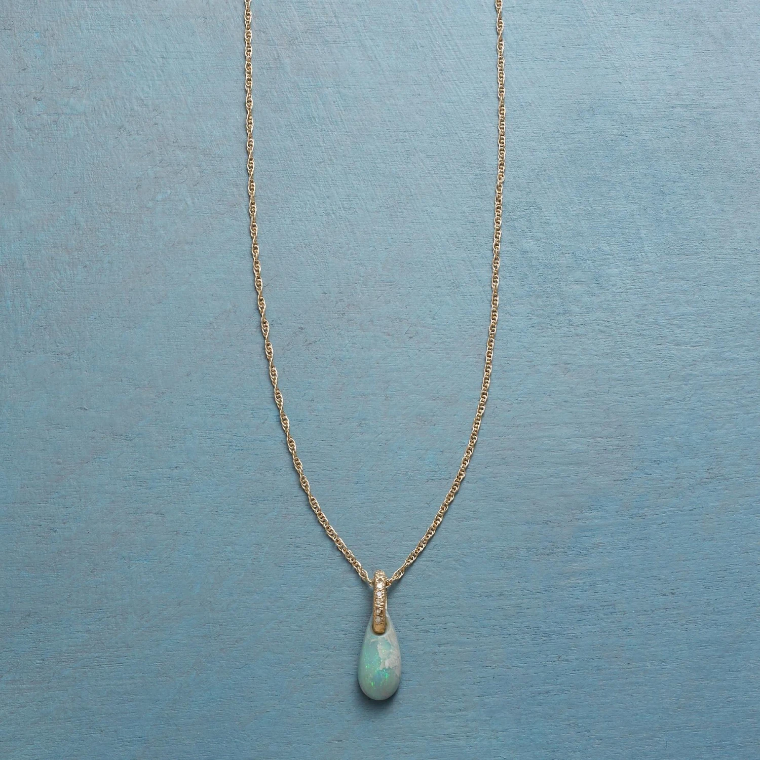 Harper Black Opal Necklace 3 Harper Black Opal Necklace - Image 3