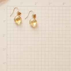 Sunlit Citrine Earrings
