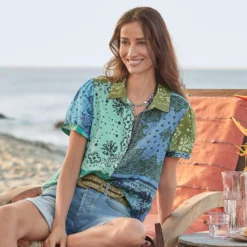 Mixed Tales Shirt, Petite 9 Mixed Tales Shirt, Petite -Alden Belted Shop c13b9c23 90c2 40a9 85bb 7dc39ac9026c