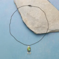 Starlit Turquoise Necklace -Alden Belted Shop c312c7e2 7615 4eb0 a890 960b7243fc88