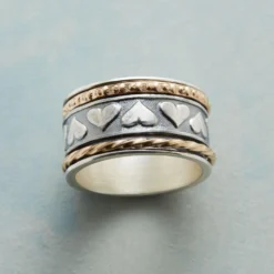 Heart In A Spin Ring