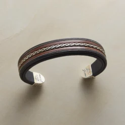 Sterling Braid Cuff