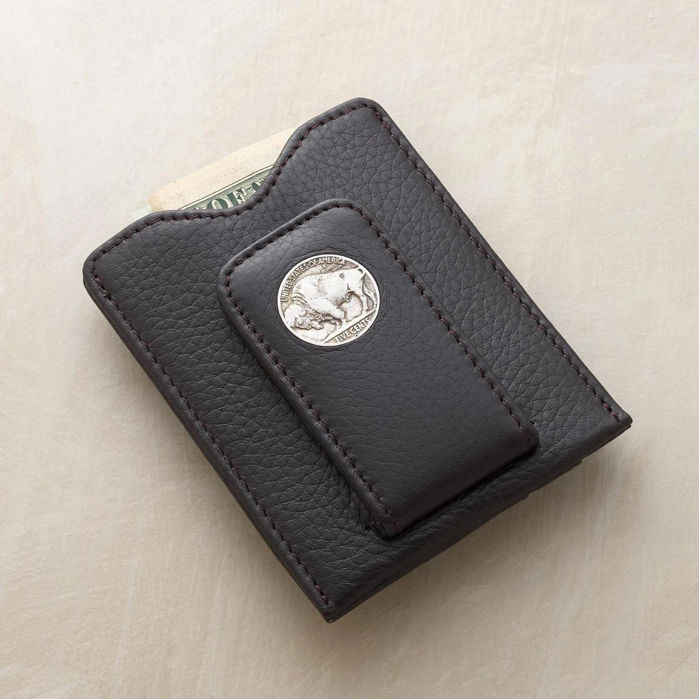 Vintage Buffalo Nickel Money Clip 1 Vintage Buffalo Nickel Money Clip