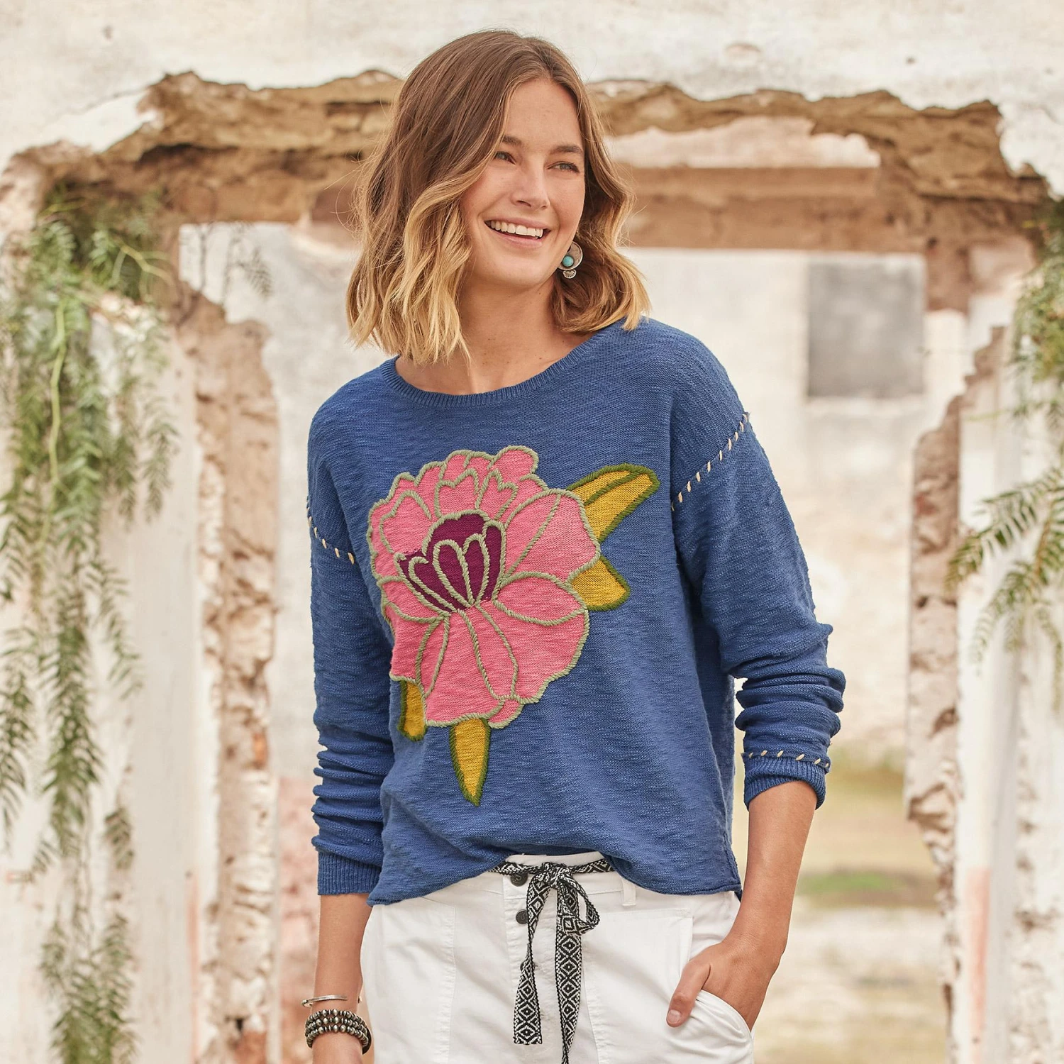 Celestial Bloom Sweater 1 Celestial Bloom Sweater