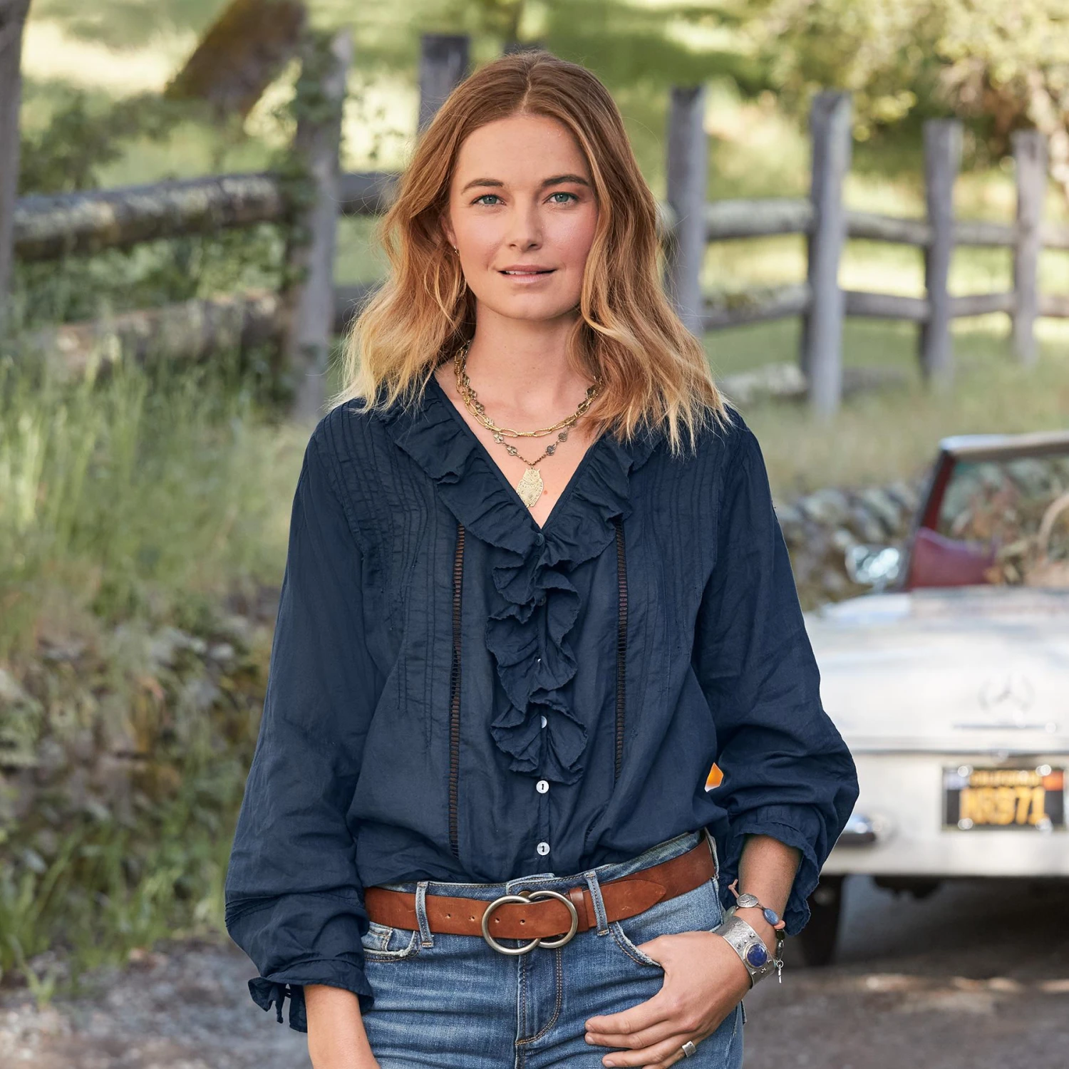 Lettie Ruffle Top 2 Lettie Ruffle Top - Image 2