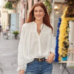 Corinne Romance Top, Petite