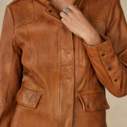 Angela Leather Jacket -Alden Belted Shop d8d6940a fbdd 4769 98ef f7a198a39e38