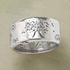 Sterling Silver Strength Ring