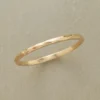 Slender 14kt Gold Band