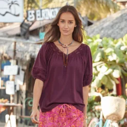 Lessie Linen Top -Alden Belted Shop ea1d0731 2ea7 4dc2 bd2a cf74cc07fa0b