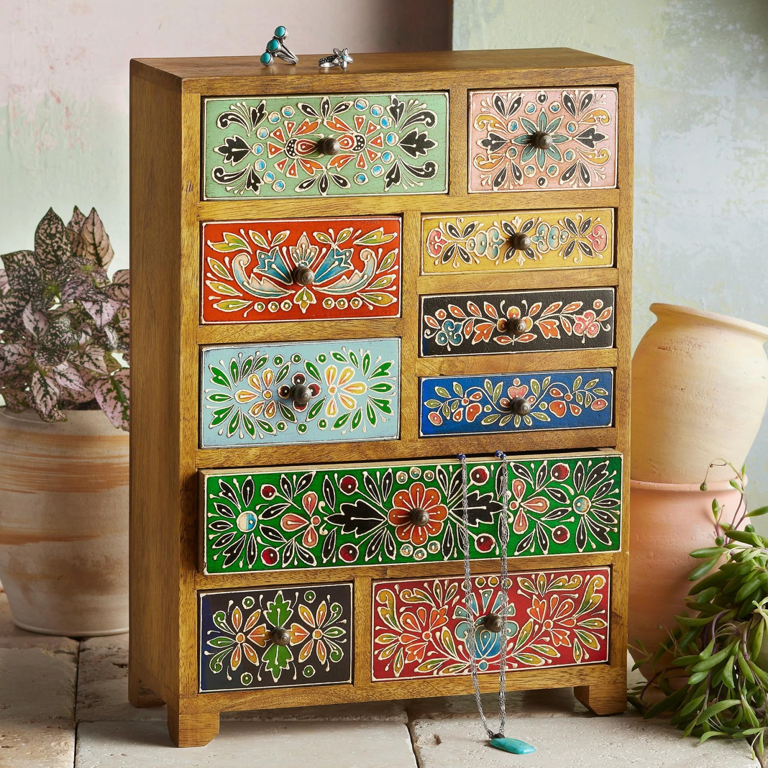 Floral Medley Jewelry Bureau 1 Floral Medley Jewelry Bureau