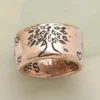 Rose Gold Strength Ring