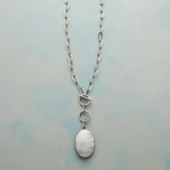 Full Moonstone Necklace