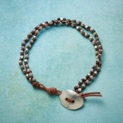 Do-Si-Do Pewter Bracelet