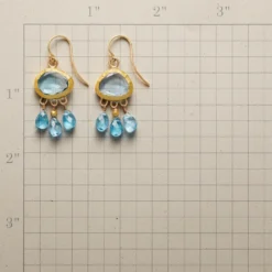 Minuet In Blue Earrings
